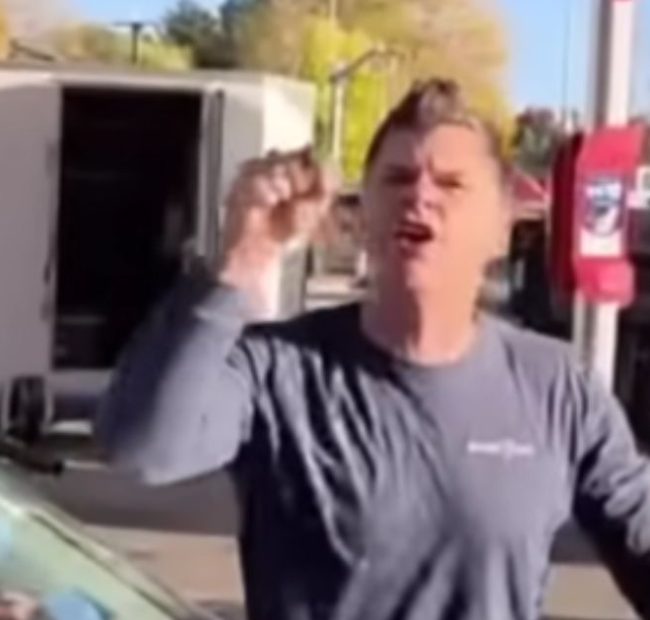 Unhinged Screaming Fit Takes Over Leftist Candidate After He Notices Jewish Man With Anti-Hamas Bumper Sticker