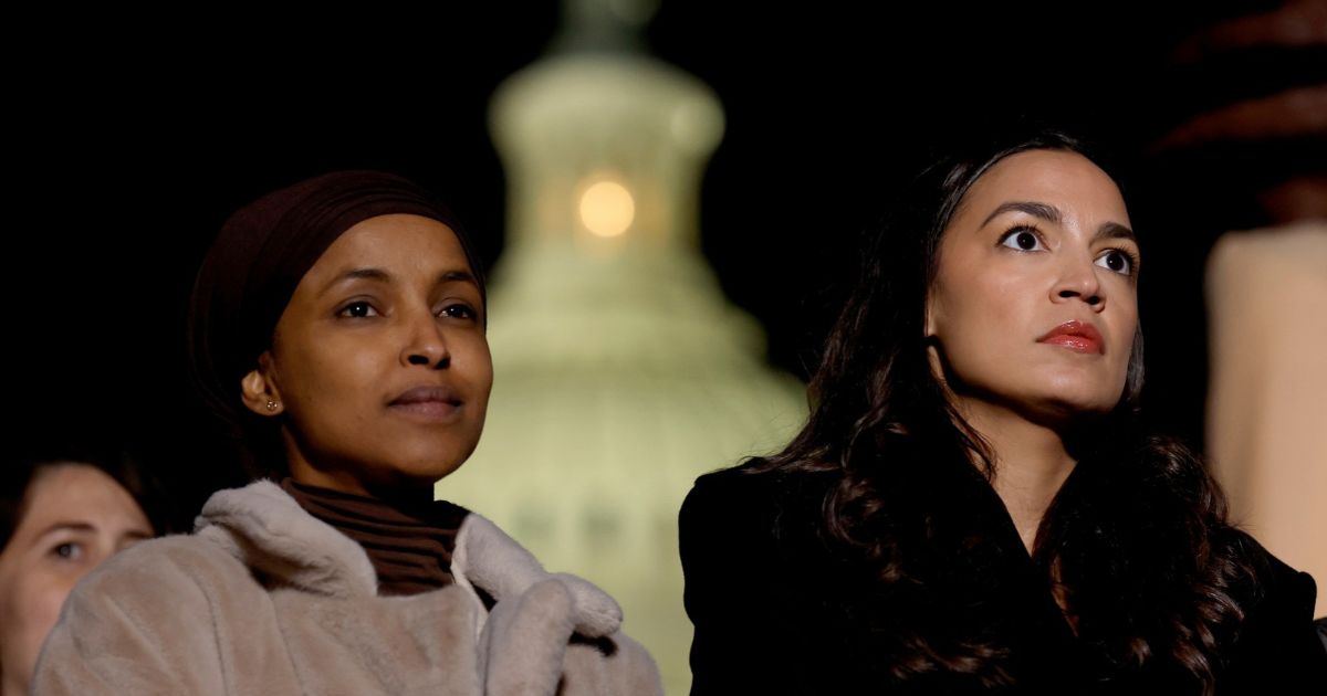 Watch: Ilhan Omar, AOC Unexpectedly Show up on Football Fans' TVs, Making Racist, Anti-White Comments Many Voters Had Never Heard eature Image 2026 10 26T083233013