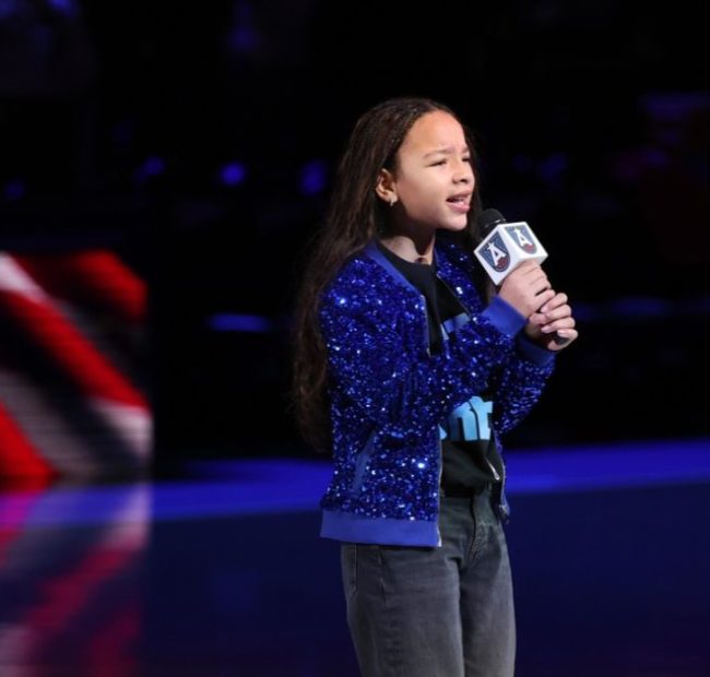 Wow: Not Even a 10-Year-Old Black Girl Singing the National Anthem Can Keep WNBA Stars On-Court