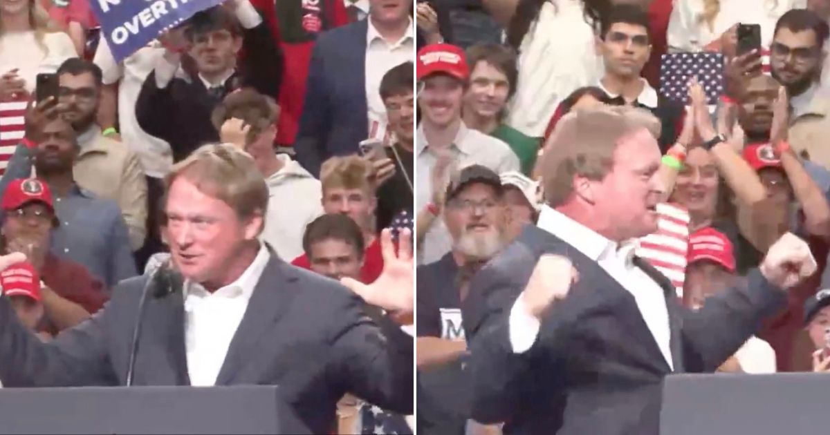 ‘He Will Never Quit’: Super-Bowl Winning Coach Jon Gruden Goes Wild on Stage for Republicans, Fires Up Crowd for GOP Candidate Jon Husted eatured Image 1410 1