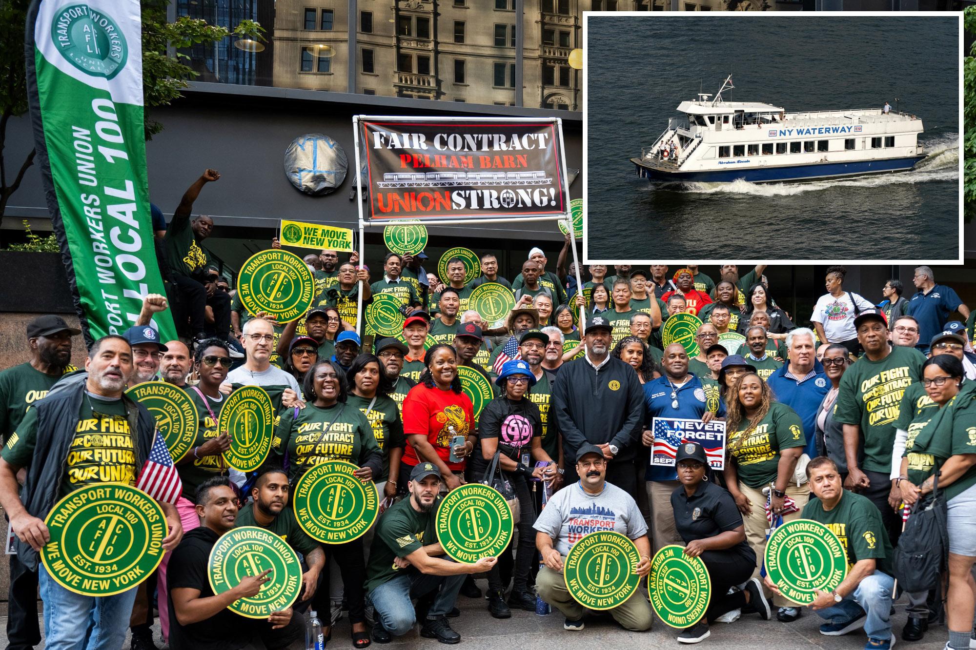 TWU adding NYC ferry captains to its union ranks erry captains comp
