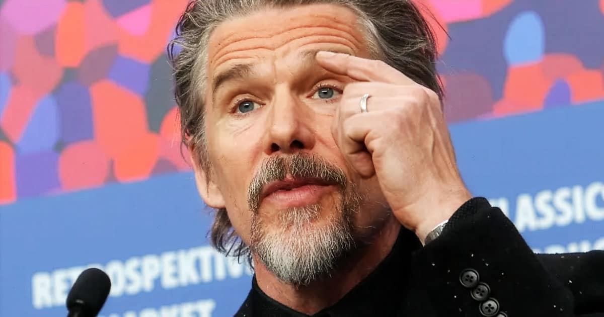 Actor Ethan Hawke Blasts ‘Greedy’ Hollywood Elites, Warns of Coming ‘Rebellion’ Against Entertainment Industry ethan hawke greedy hollywood elites