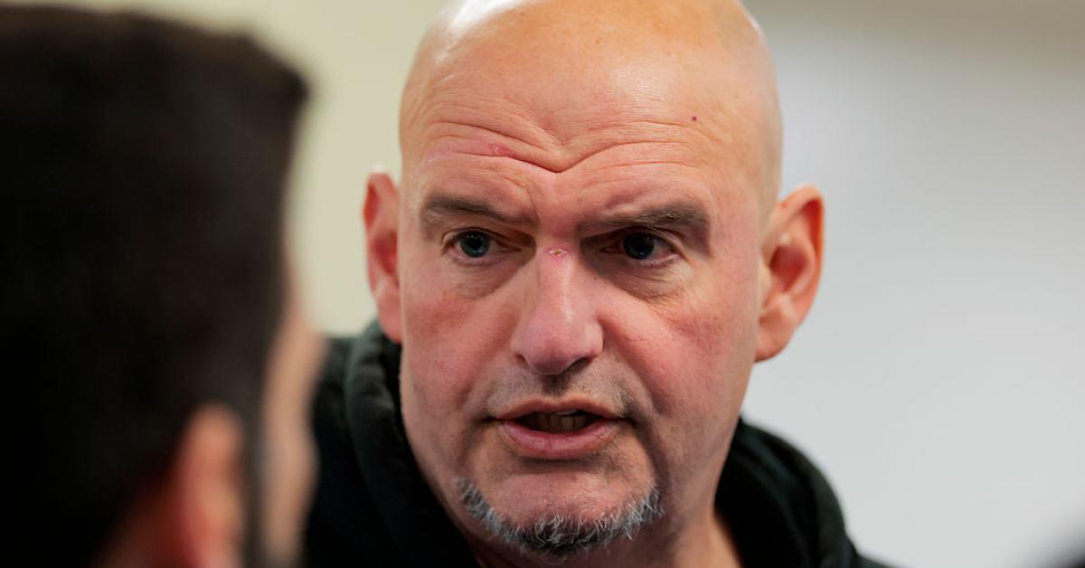 Trump encourages Fetterman to become Republican etterman democratHeatherDiehlGettyImages