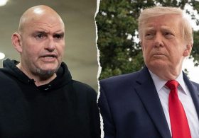 Trump says he’d ‘love’ to have Sen. John Fetterman as a Republican amid growing speculation