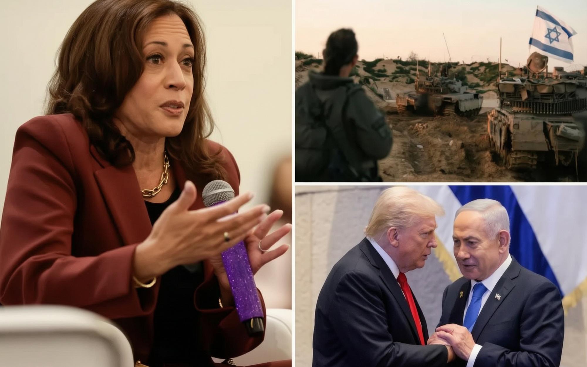 Kamala Harris Rips Biden and Trump for Not Acting Forcefully Enough Against Israel ezette 6ad10cd00b661