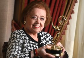 Holocaust survivor, 95, delivers defiant message to Hitler after winning Emmy for her survival story: ‘This is my FU’