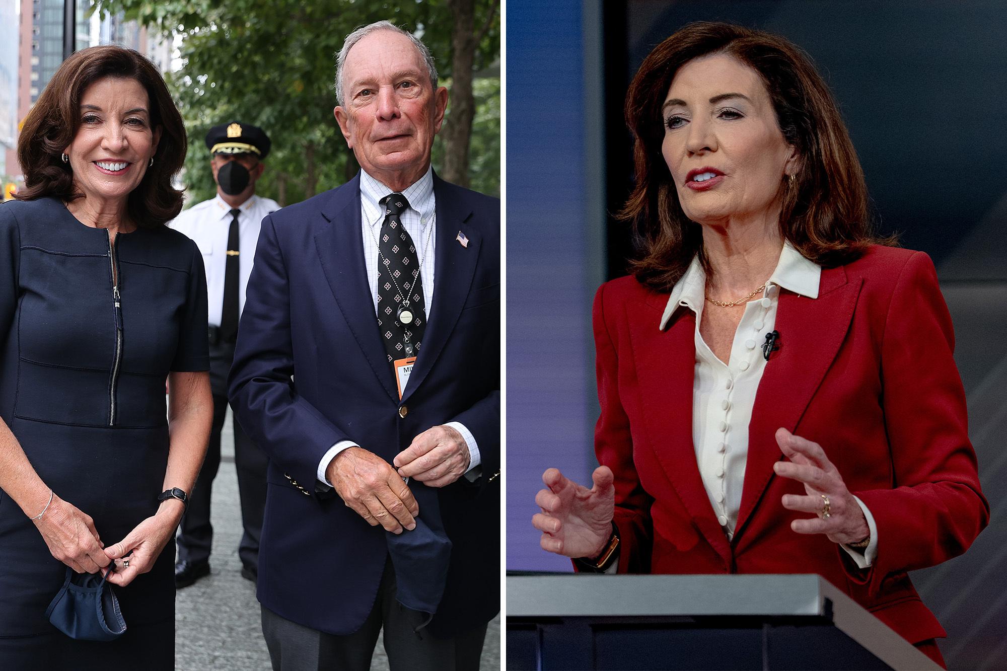 Hochul gets boost from Bloomberg-backed charter school super PAC in NY governor’s race hochul school backing comp