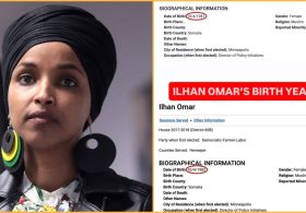 HUGE REVELATION: Somali Rep. Ilhan Omar’s Congressional Staff Quietly Changed Her Birth Year After She Was Elected — Raising Explosive Questions About the Validity of Her U.S. Citizenship