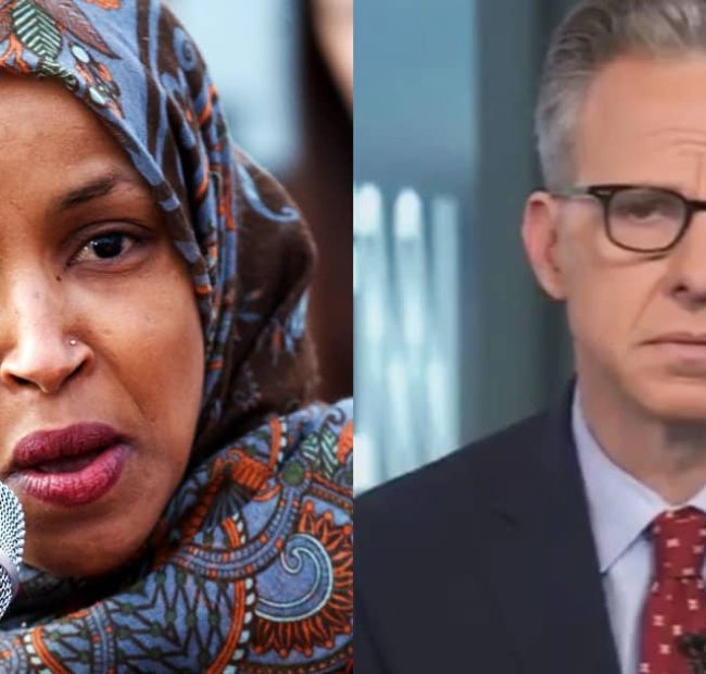 Jake Tapper Appears Visibly Upset as CNN’s Own Legal Analyst Undercuts Ilhan Omar’s ‘Political Persecution’ Defense