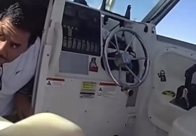 Marine Unit Intercepts Smuggling Vessel, Arrests 14 Illegal Aliens at Gunpoint Near Newport Beach, California