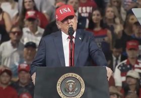 President Trump Holds Midterm Rally in Greenville, North Carolina