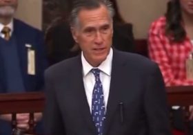 GOOD RIDDANCE: RINO Mitt Romney Gives Farewell Address on Senate Floor, Appears to Trash Trump