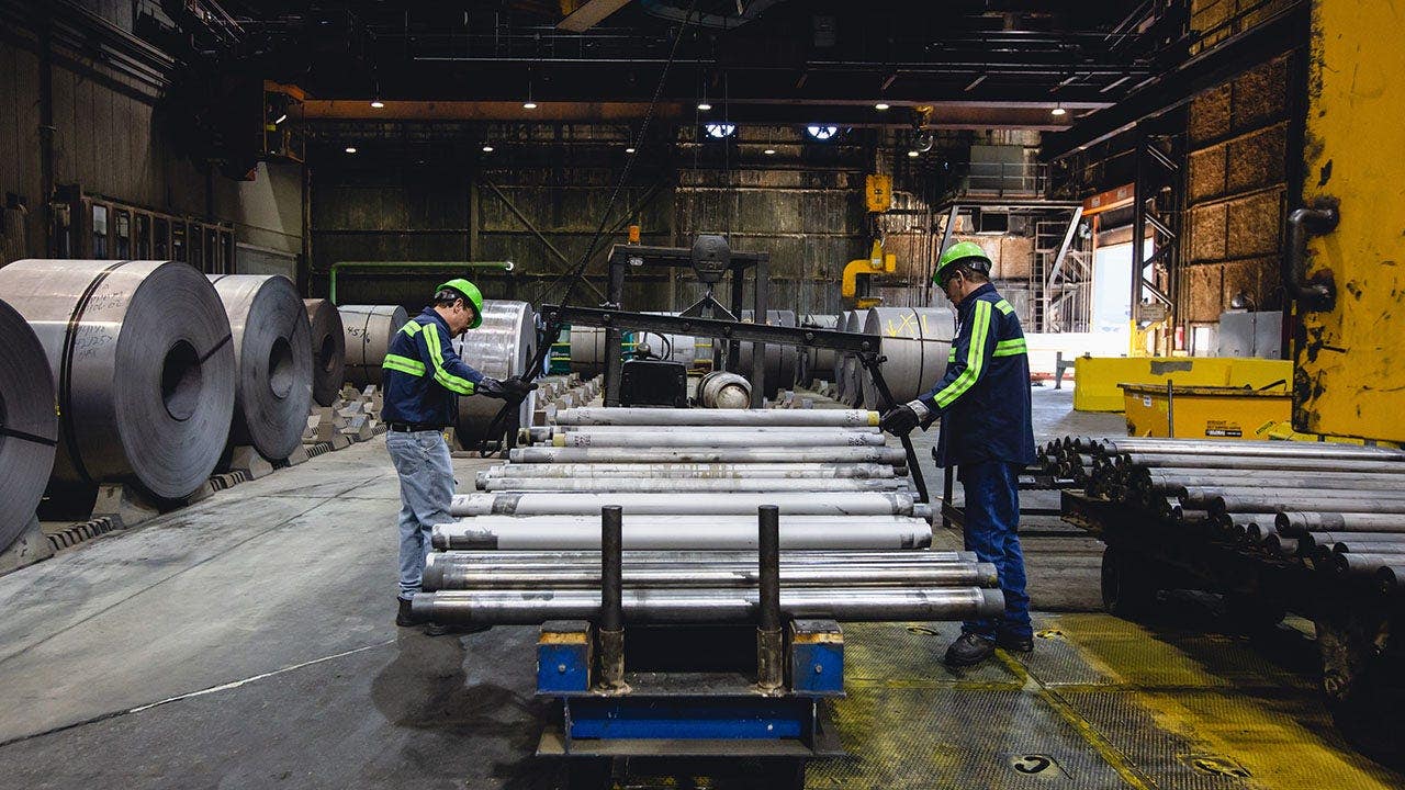 Key American industry seeing blue-collar jobs boom as Trump's re-shoring policies pay off inishing mill
