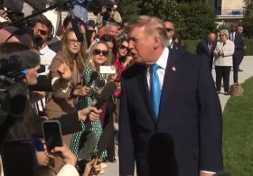 ‘Your whole outfit is fake — and so are you!’ Trump unloads on CNN reporter over Latino poll