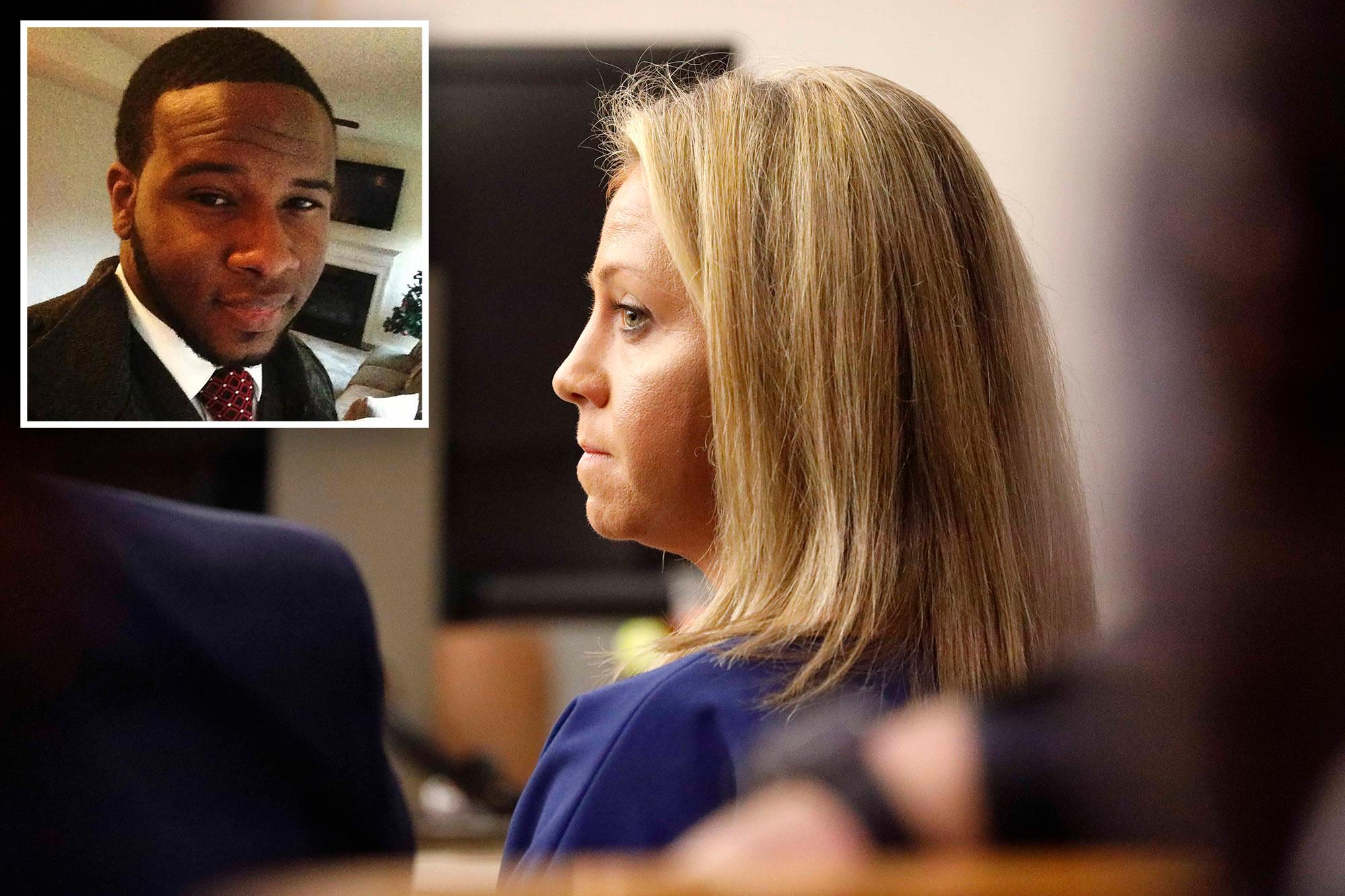 Ex-Dallas cop Amber Guyger is sprung from prison after mistakenly shooting her neighbor jean comp