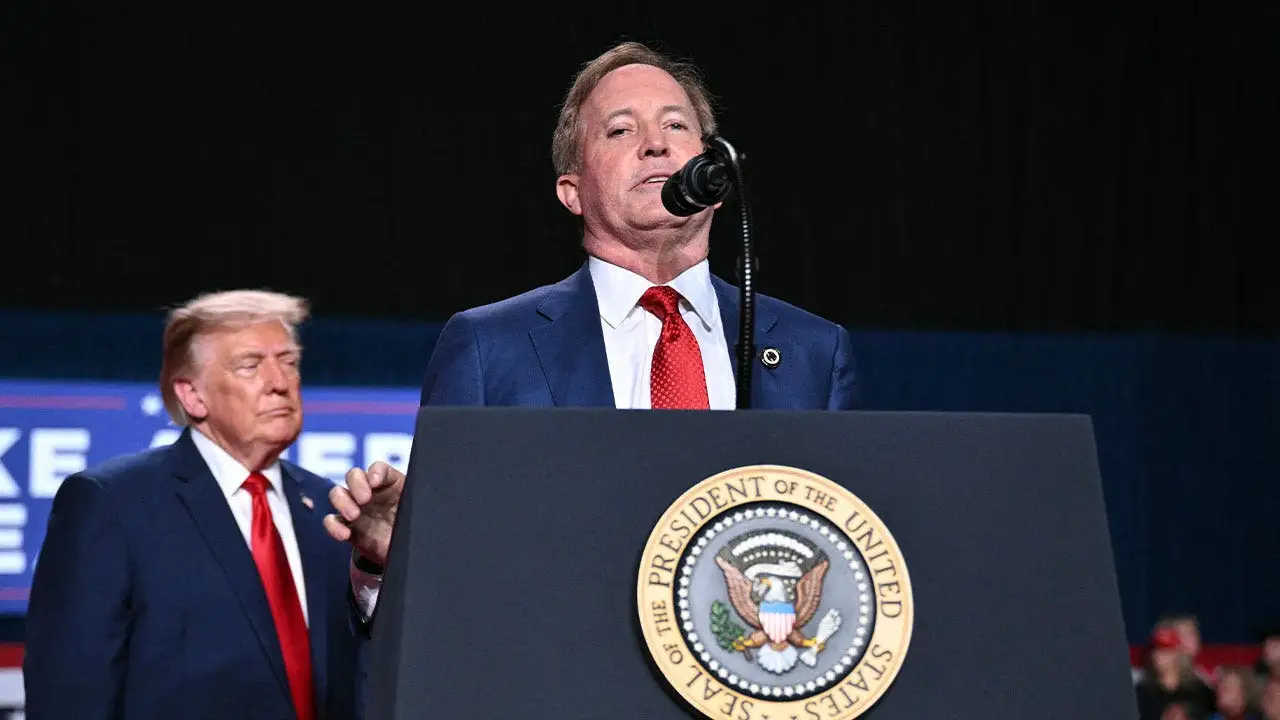 Ken Paxton calls out James Talarico's 11-day absence at Trump rally, prompting response from campaign ken paxton trump texas oct 7
