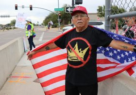 Arizona No Kings crowds channel anger at Trump and Republicans into early votes