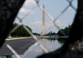 Trump says security cameras installed at Reflecting Pool, threatens to jail future vandals