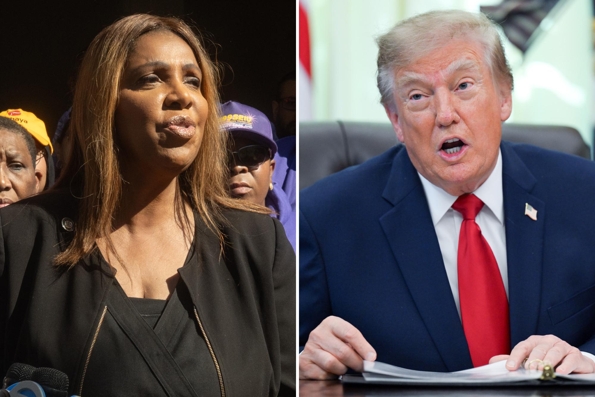 Ex-NY prosecutor claims AG Letitia James pushed Trump probe despite investigators finding nothing: ‘What Tish wanted, Tish got’ letitia james trump probe whistleblower comp