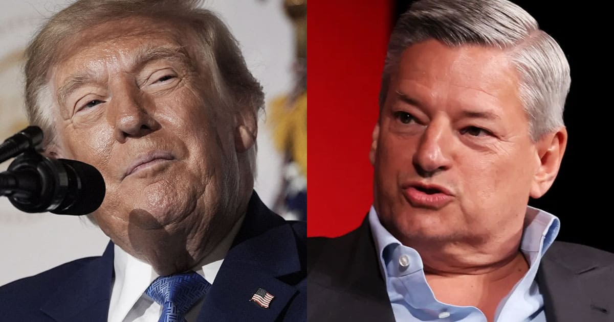 Netflix CEO Praises Trump for Fighting to Bring Hollywood Jobs Back to America lix hollywood