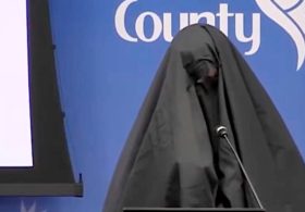 Muslim gives Islamic call to prayer at American county meeting, learns what happens next