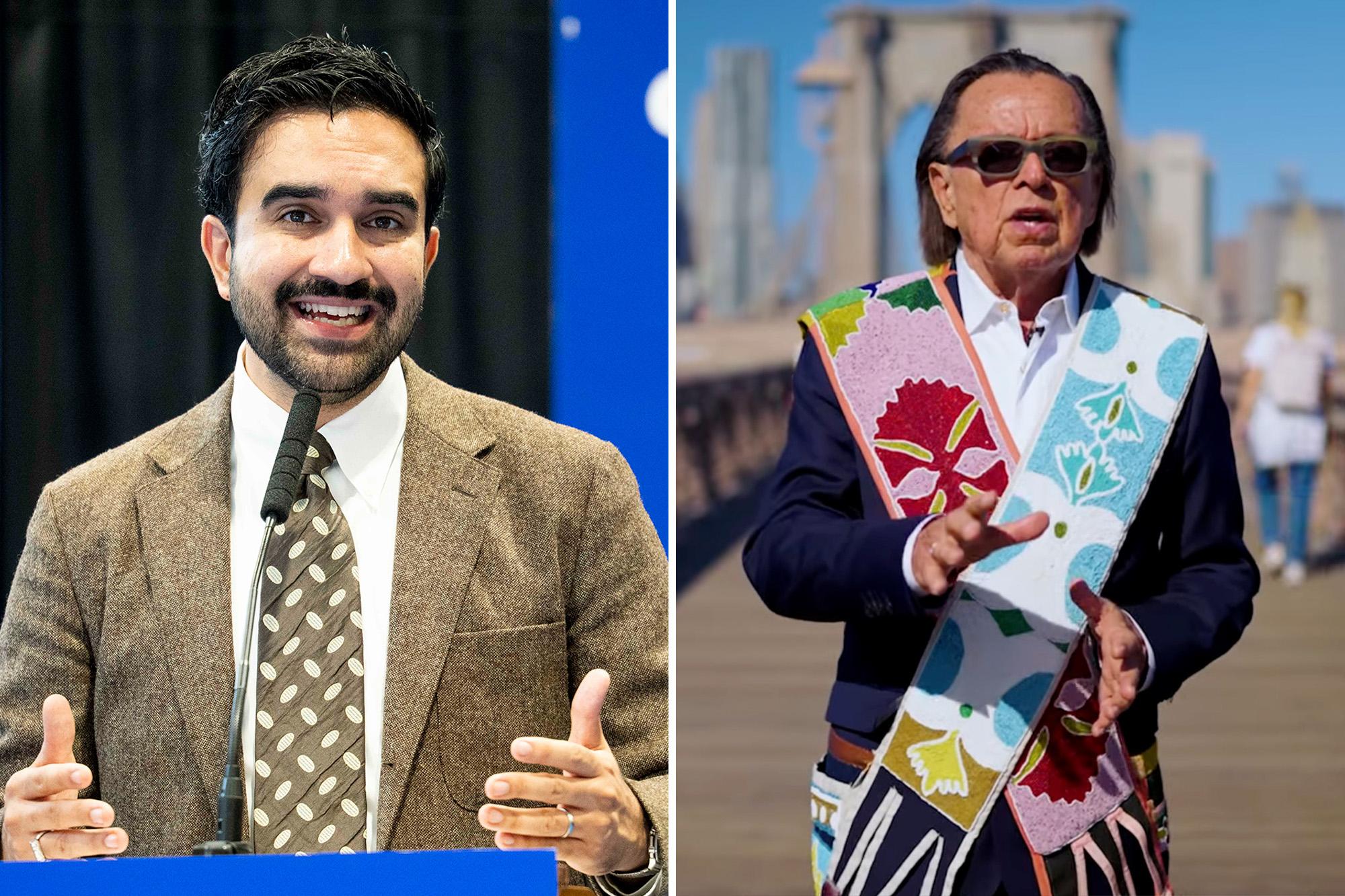 Mamdani recycles former mayor’s footage to celebrate Indigenous Peoples’ Day mamdani indigenous people comp
