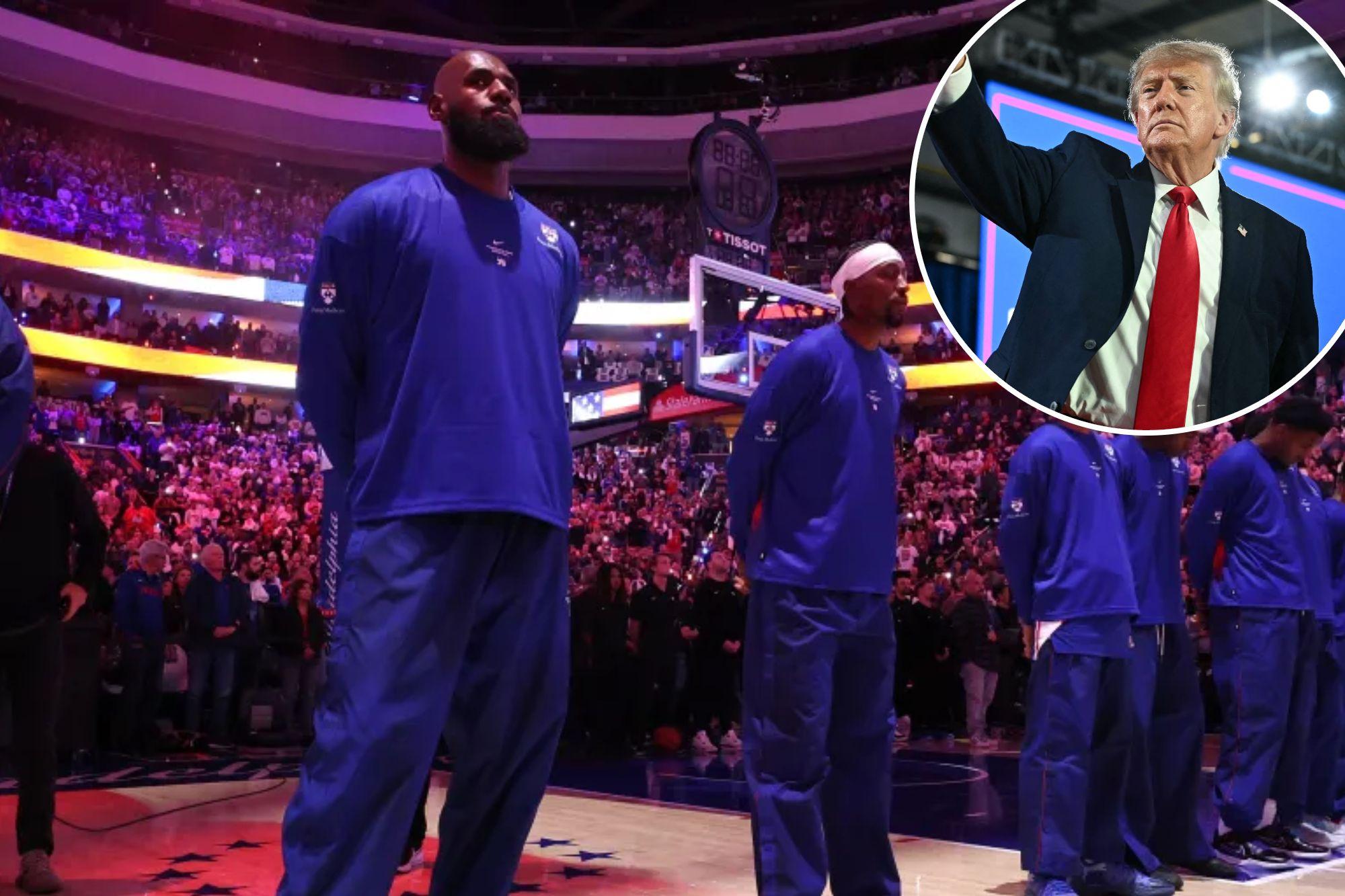 LeBron James fires back at Donald Trump over condemnation of national anthem antics mzqq 1792763402786