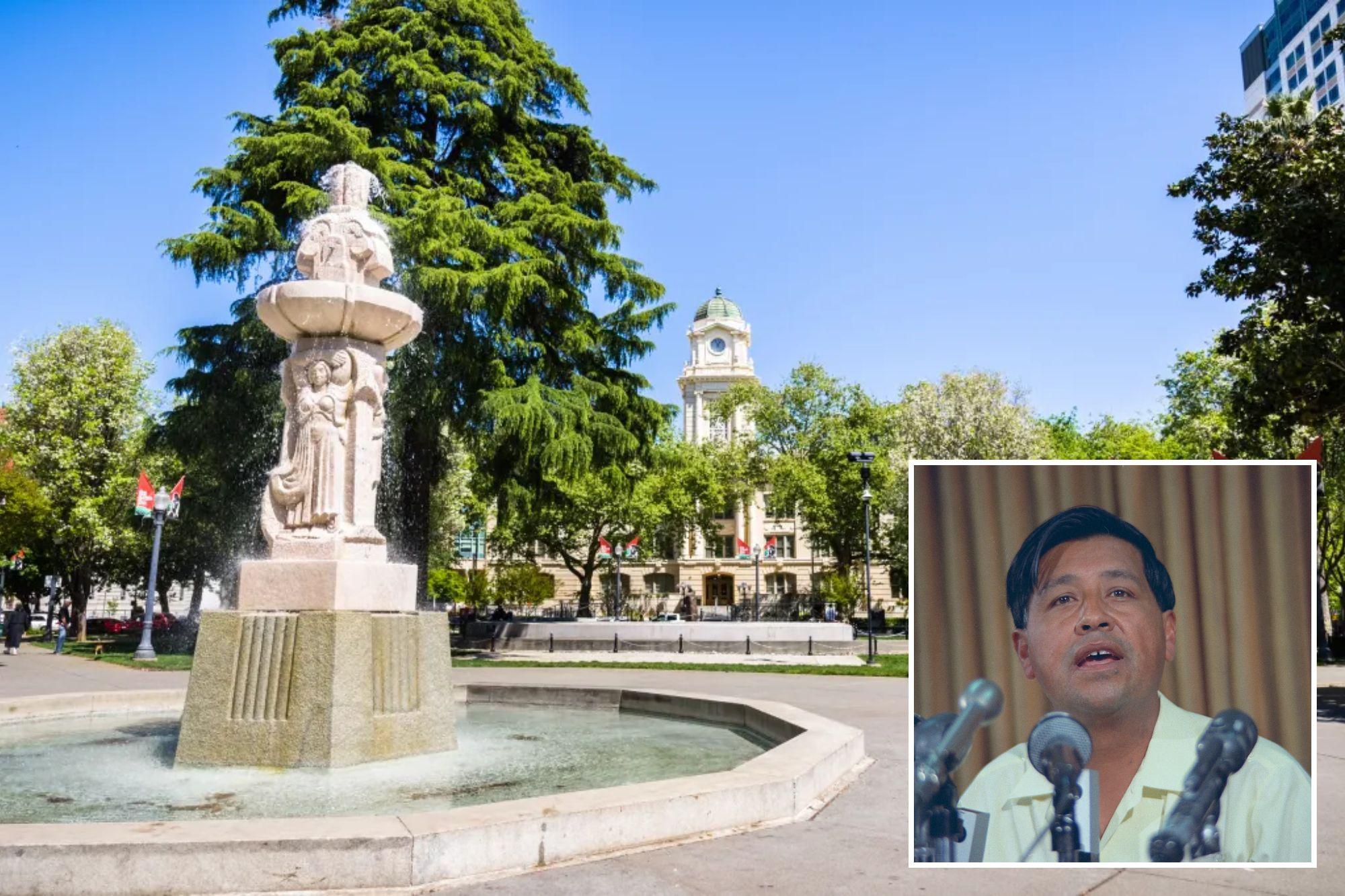 Outrage as Sacramento officials snub public’s top choice to rename historic plaza after repugnant Cesar Chavez sex claims newspress collage 3xtdja2jx 1791419601861