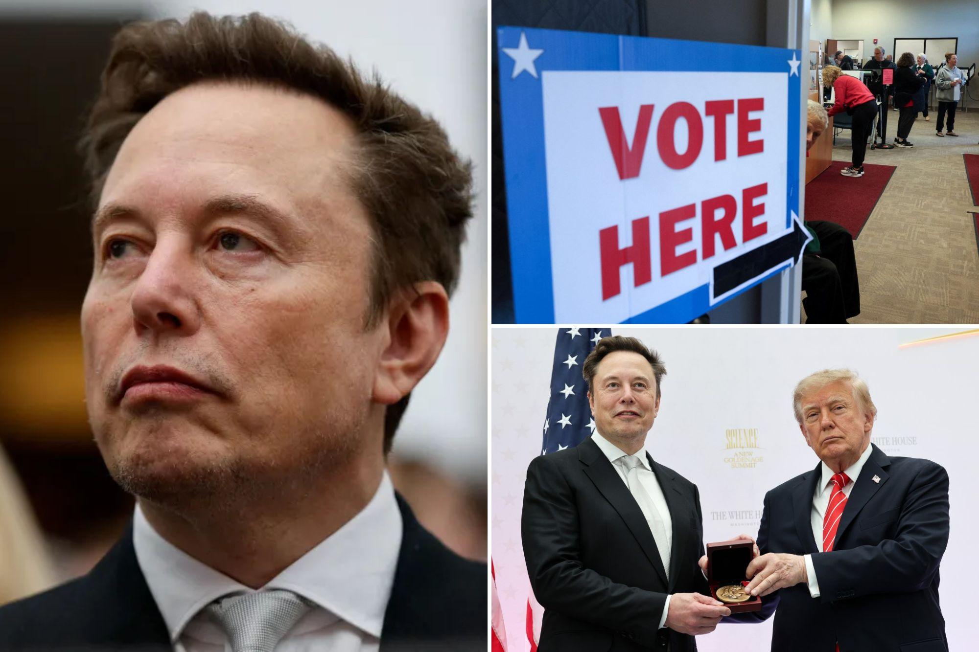 Elon Musk is the largest 2026 midterms donor — with $276M spent for GOP newspress collage c9go8z97g 1791834887682