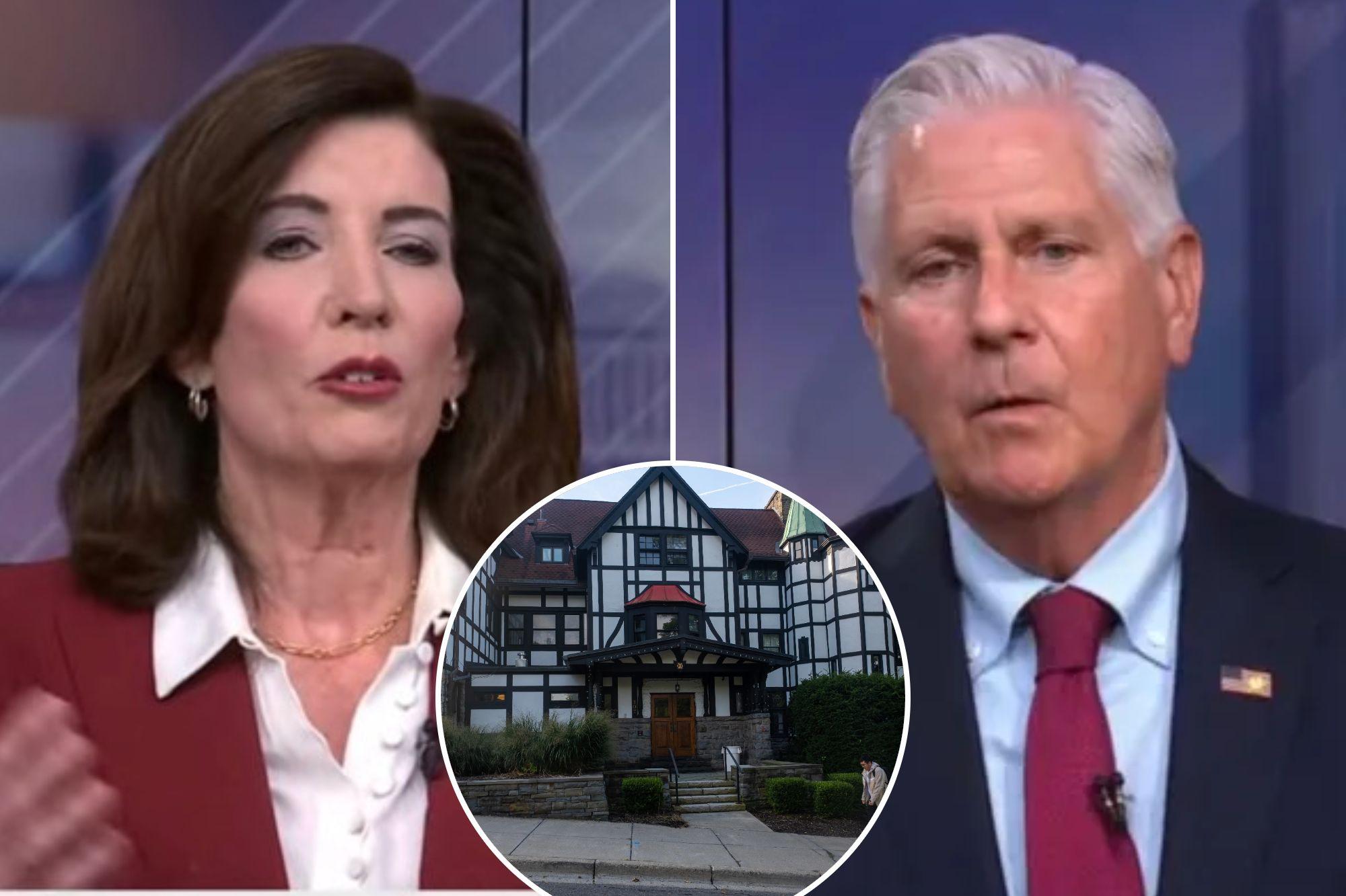 Blakeman attacks Hochul for dropping ball on Cornell 7 probe in combative NY gov debate: ‘Shame on you’ newspress collage dbanh7pir 1791935733167