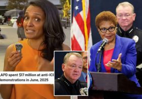 Karen Bass tears into Nithya Raman over flip-flop comments on LAPD chief Jim McDonnell