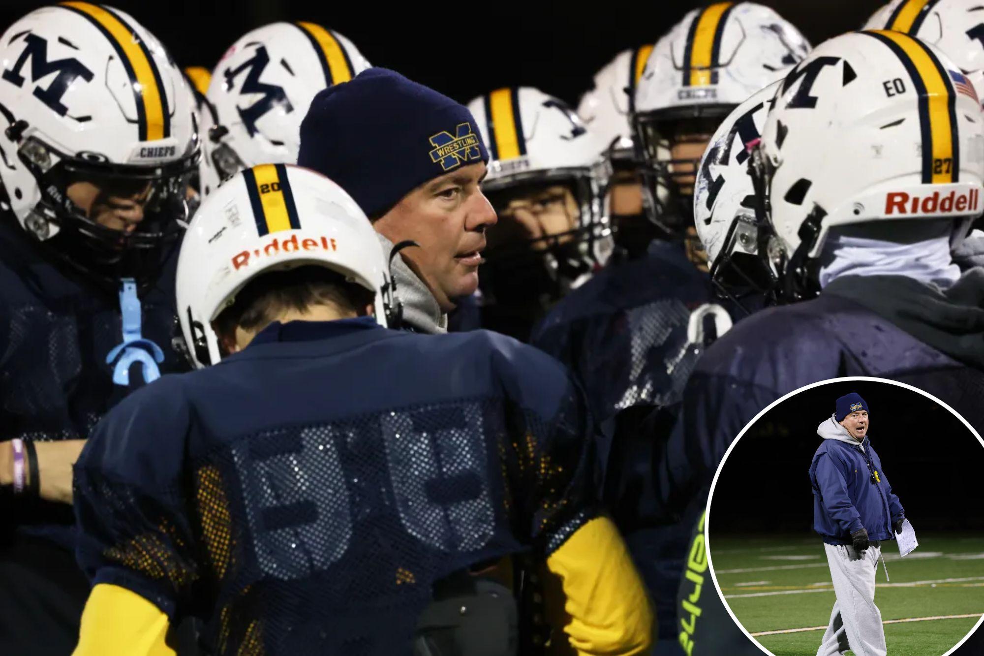Massapequa football coach Kevin Shippos has bigger goals after Garden City win newspress collage r3niqzscn 1790913174965