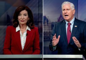 Fact-checking Hochul-Blakeman NY gov debate: Who’s telling the truth on ICE, gas wells, and fired corrections officers