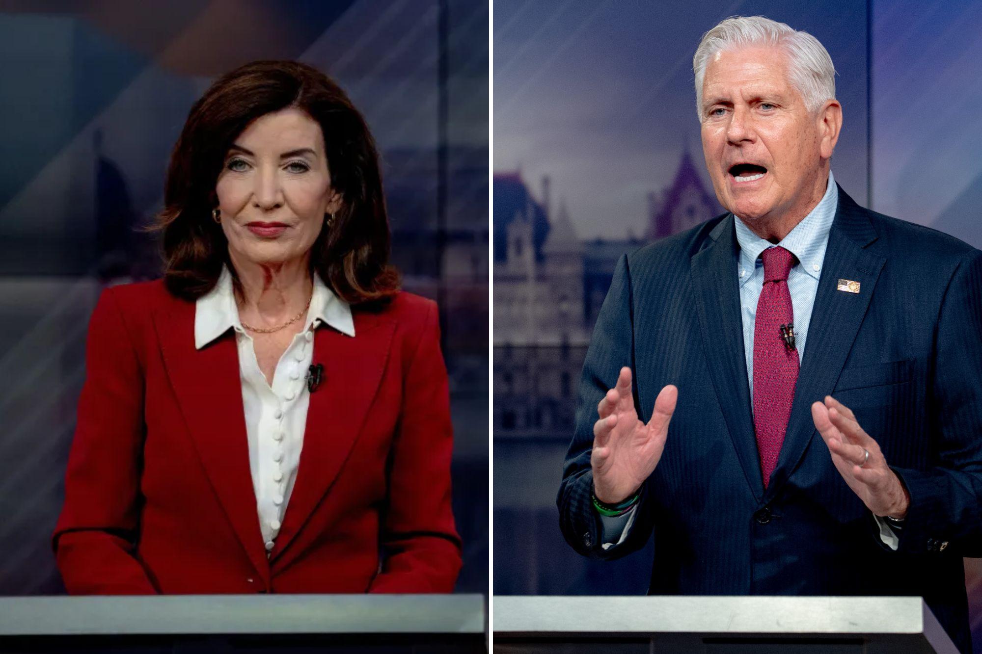 Fact-checking Hochul-Blakeman NY gov debate: Who’s telling the truth on ICE, gas wells, and fired corrections officers newspress collage stpwo06q4 1791992832999