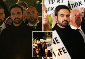 Mamdani booed, berated by anti-Israel protesters at NYC Oct. 7 memorial: ‘Shame on you’