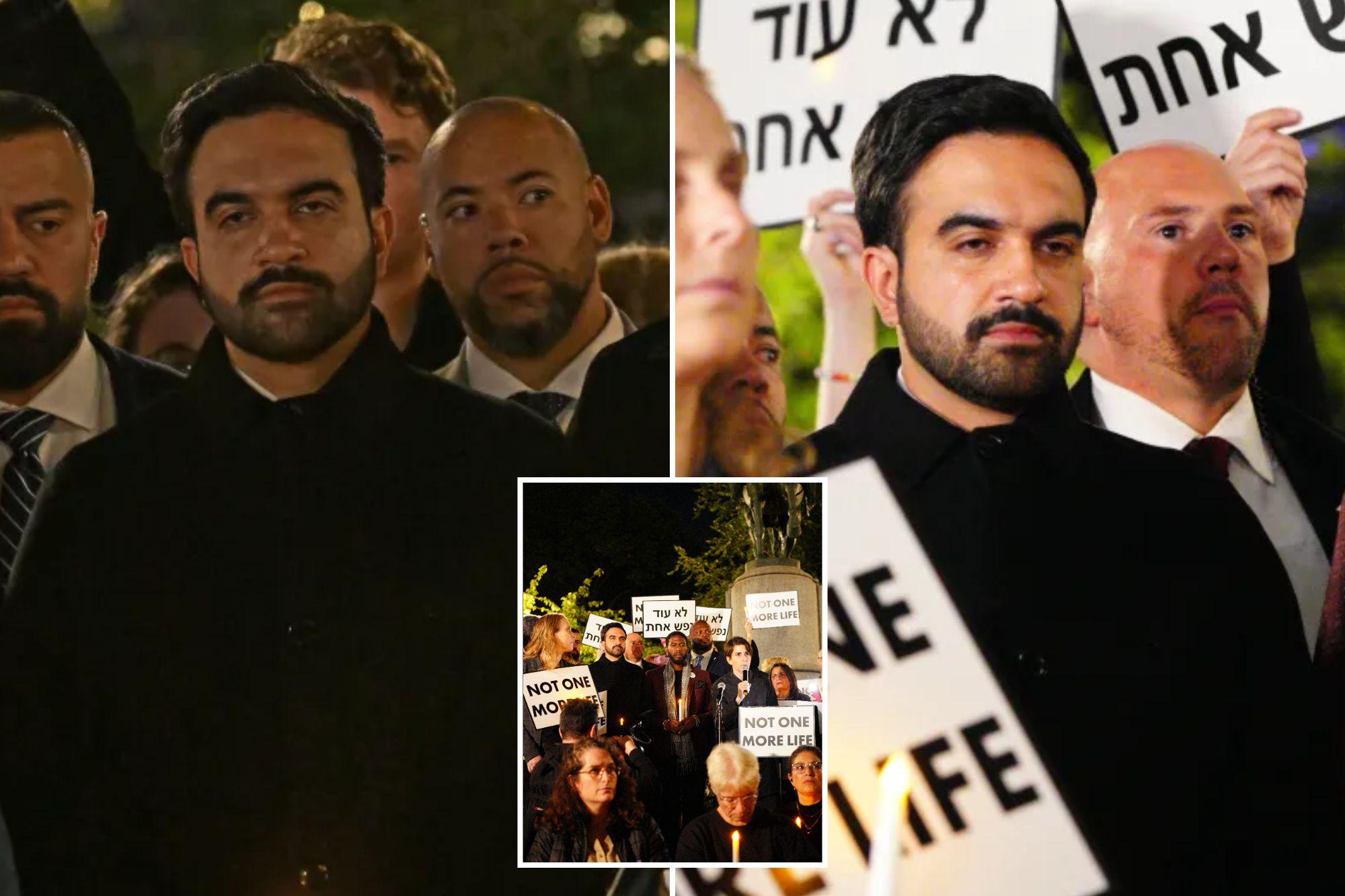Mamdani booed, berated by anti-Israel protesters at NYC Oct. 7 memorial: ‘Shame on you’ newspress collage tz774ssar 1791420013228