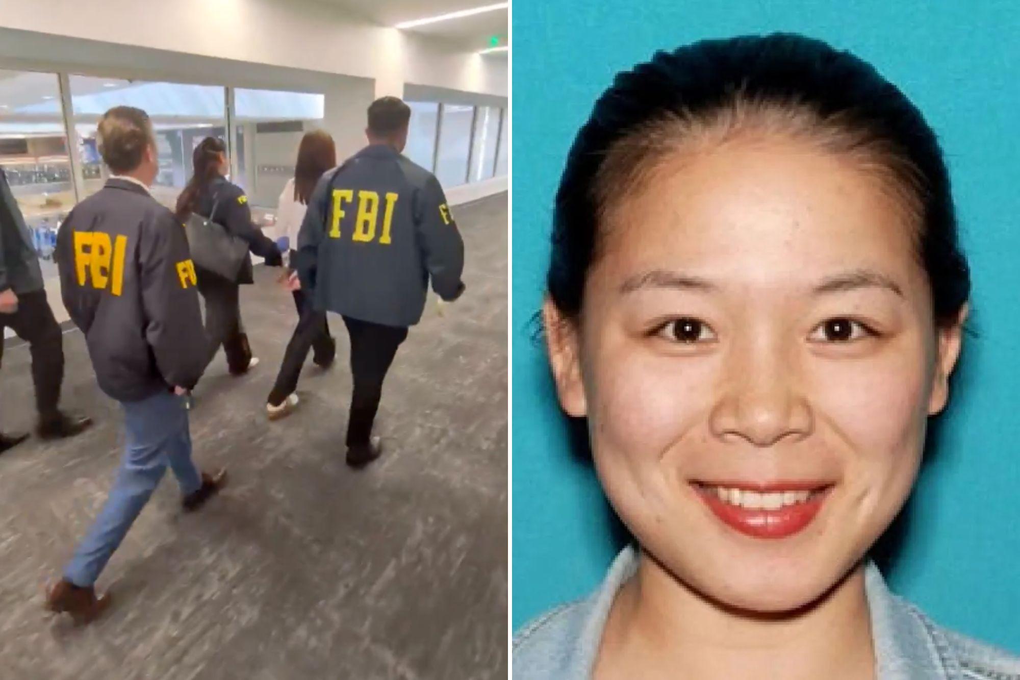 California realtor, 34, busted at LAX for spying for China as creepy texts to Beijing handlers revealed: feds newspress collage xxpzr5yws 1791156798840