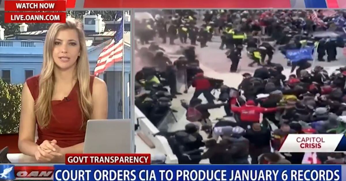 Federal Judge Orders CIA to Release Records Related to Jan 6 Protests Including Information on Whether CIA Had Personnel Deployed Like the 274 Undercover FBI Agents That Day oann cia j6 1200x630 1