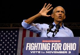 Obama compares Trump’s White House renovations to ‘Saddam Hussein opening a Cheesecake Factory’ at Ohio rally