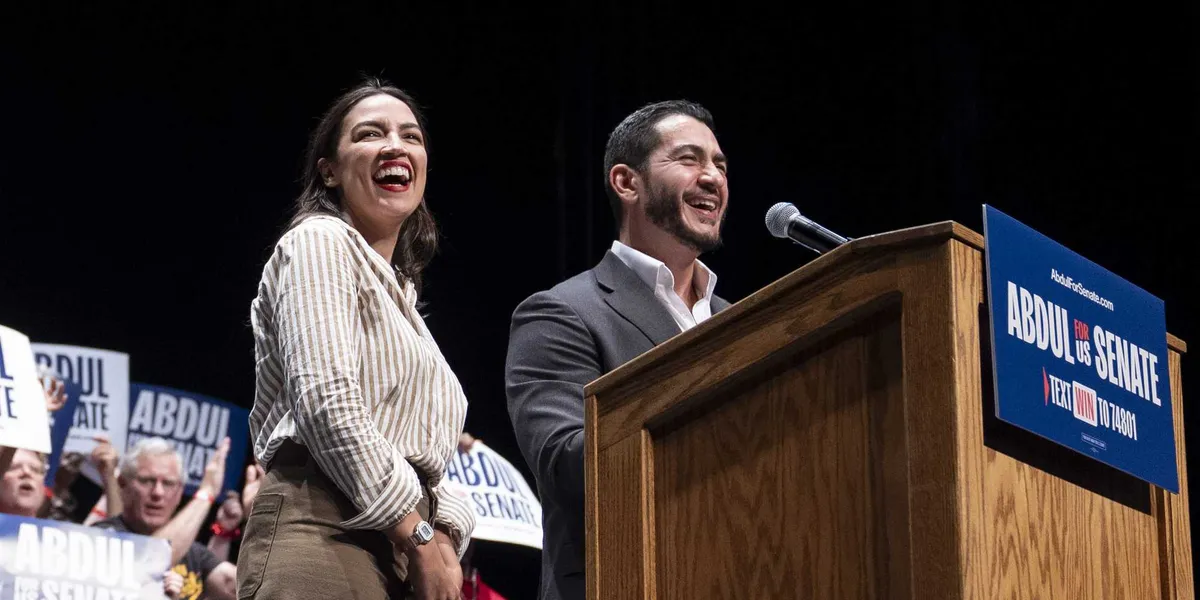 Ocasio-Cortez dumps BIG MONEY into El-Sayed campaign ocasio cortez dumps big money into el sayed campaign