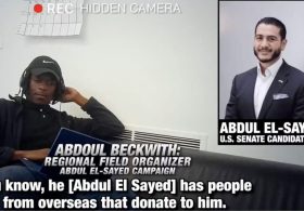 Abdul El-Sayed Campaigner Admits To Highly Illegal Practices In Shock Undercover Recording