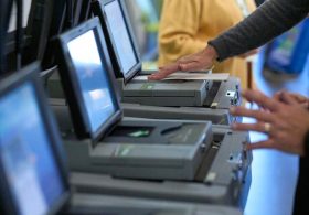 Early voting surges in battleground states as Democrats outpace GOP gains