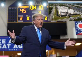 Trump defends data centers in Ohio, warns they’ll go to China if US turns them away