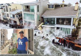 Long Beach homeowners heartbroken as Tropical Storm Rachel annihilates houses