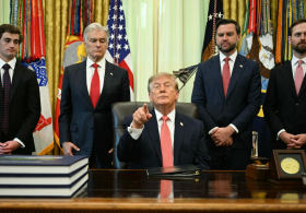 Trump and Vance announce $25M whistleblower program to encourage public to report alleged fraud