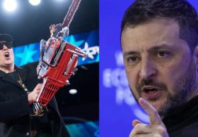 Elon Musk Blasts ‘Evil’ Ukrainian ‘Warmongers’ for Using Starlink to Wage War: ‘May You Burn in Hell’