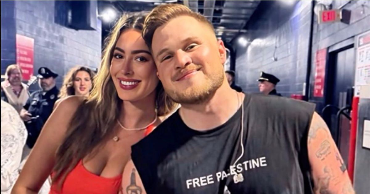 Zach Bryan's 'Free Palestine' Shirt Also Contained a Second Message - It Doesn't Help His Case ree Palestine