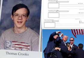 Would-be Trump assassin Thomas Crooks texted mystery persons about his 3D printer and ‘gifts’