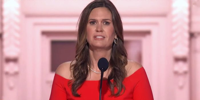 Arkansas Gov. Huckabee Sanders Takes Fire for Anti-Gamer Bigotry sarah huckabee sanders milwaukee journal sentinel e1721247292804