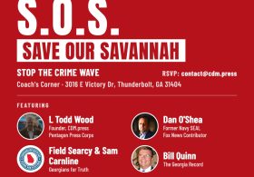 Announcing The Georgia Record’s ‘Save Our Savannah’ Event – Nov 5th – Don’t Miss It!